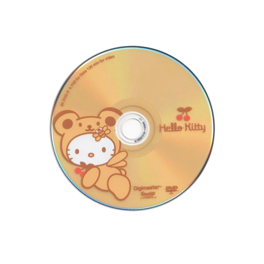 Hello kitty蜜蜂小熊版 DVD-R 25片一桶