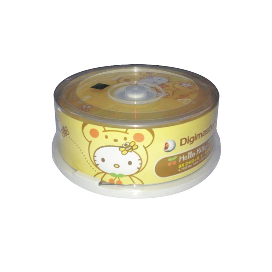 Hello kitty蜜蜂小熊版 DVD-R 25片一桶