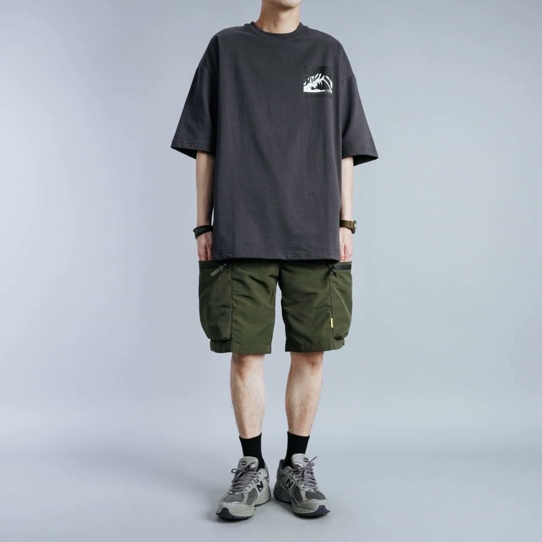 SBG 防水工裝短褲 機能短褲 防水拉鍊 短褲 003