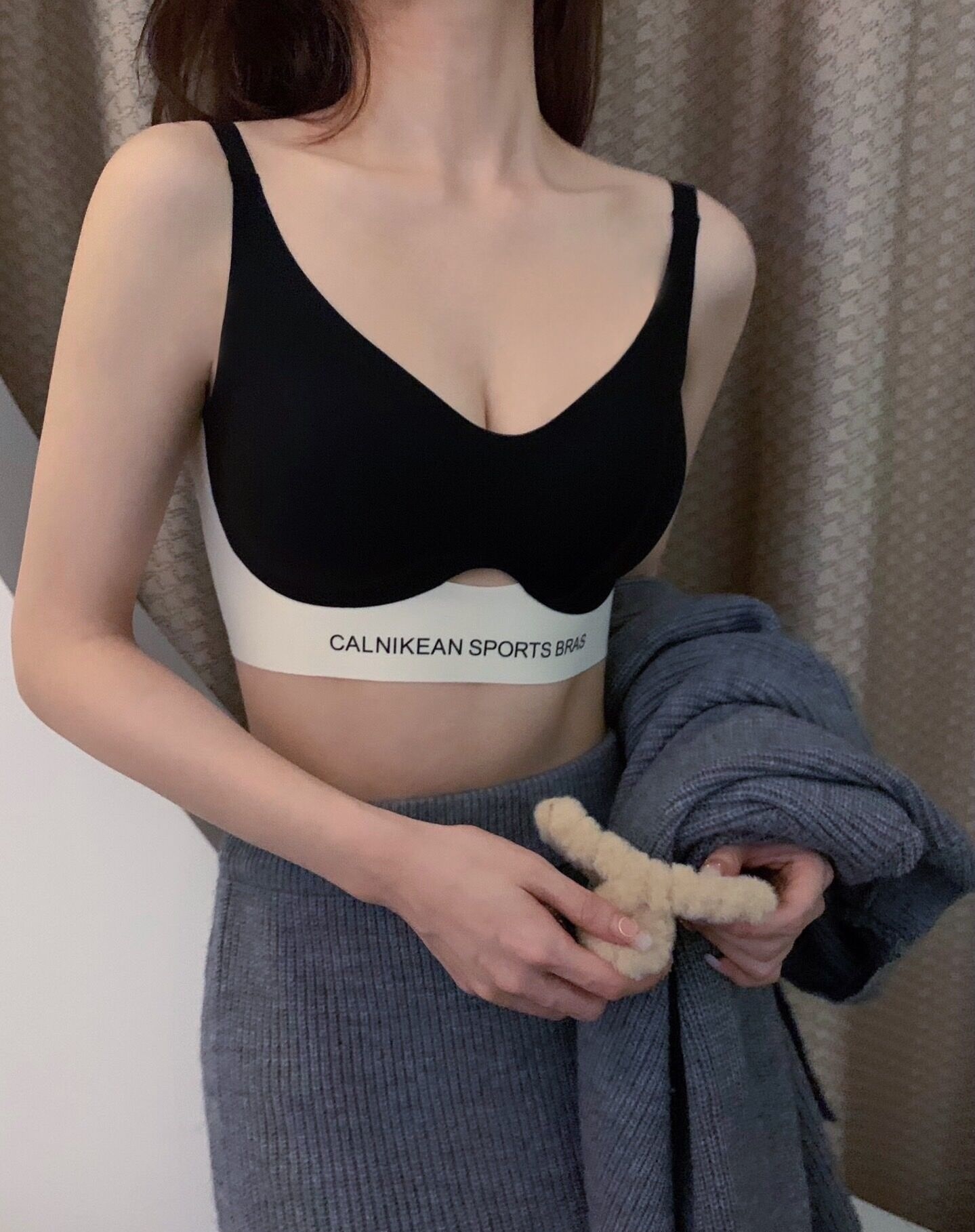 集中顯大 無痕收副乳內衣(多色)(含內褲)