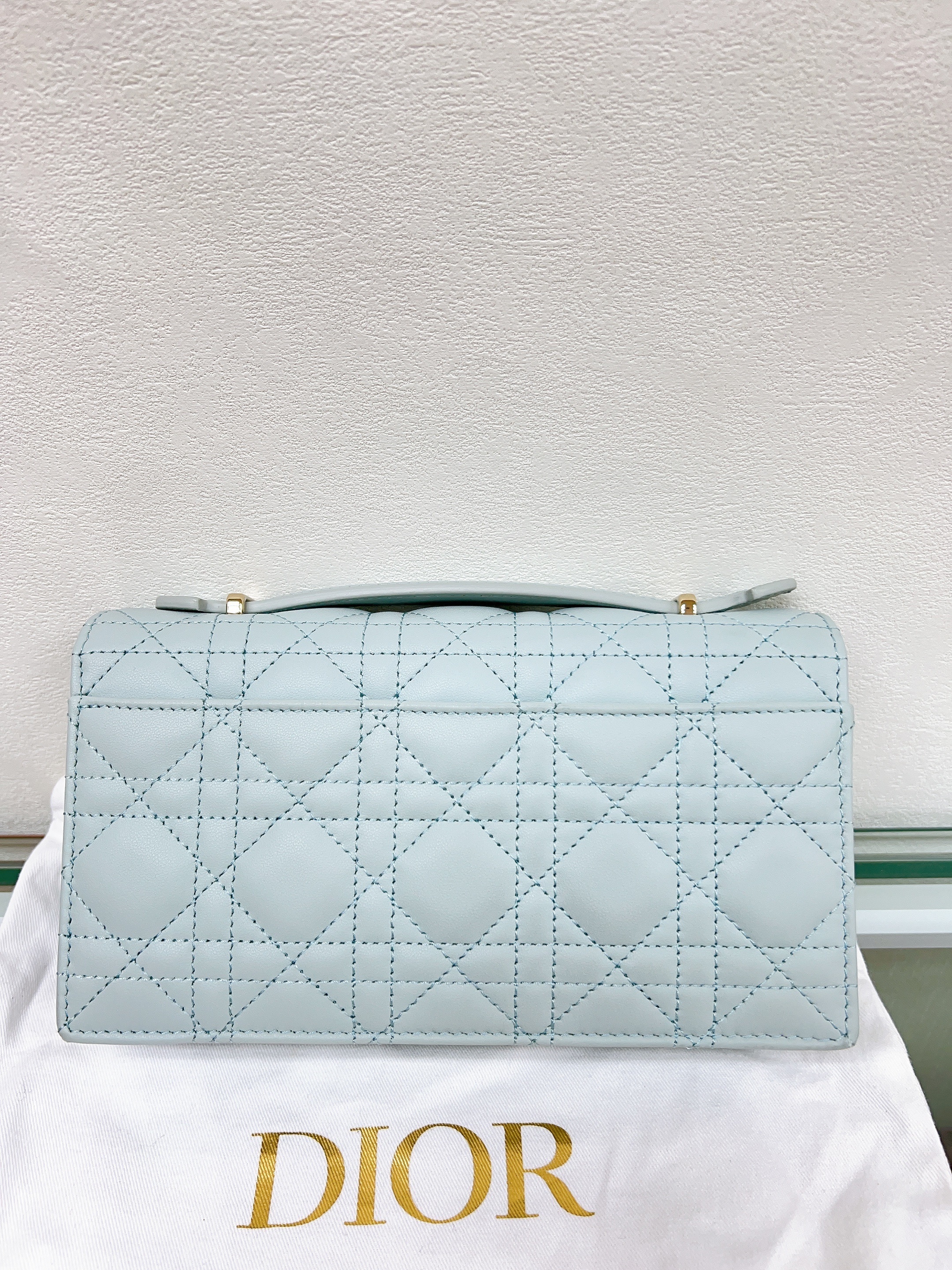 Dior my dior mini bag (baby blue)