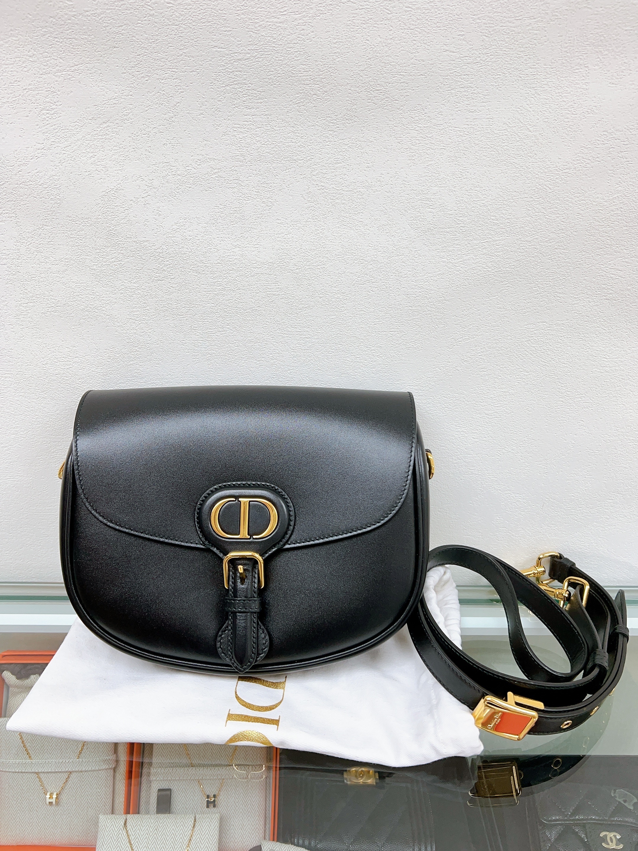 Dior bobby medium black