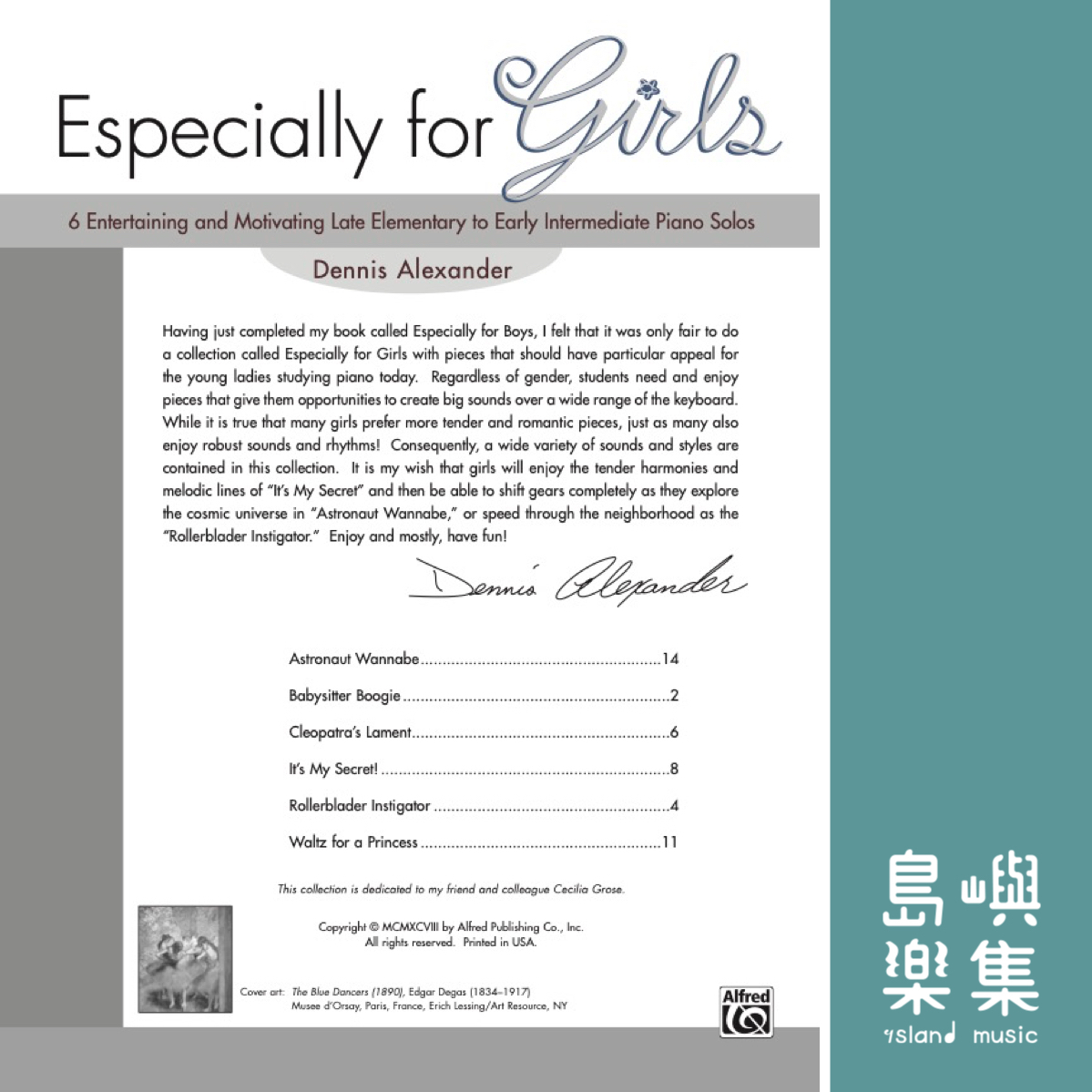 Especially for Girls