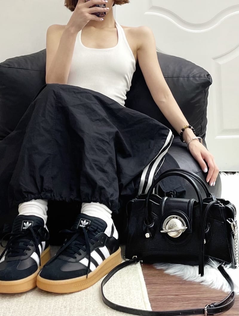 ADIDAS ORIGINALS SAMBA XLG 全黑 焦糖 厚底  (IE1379)