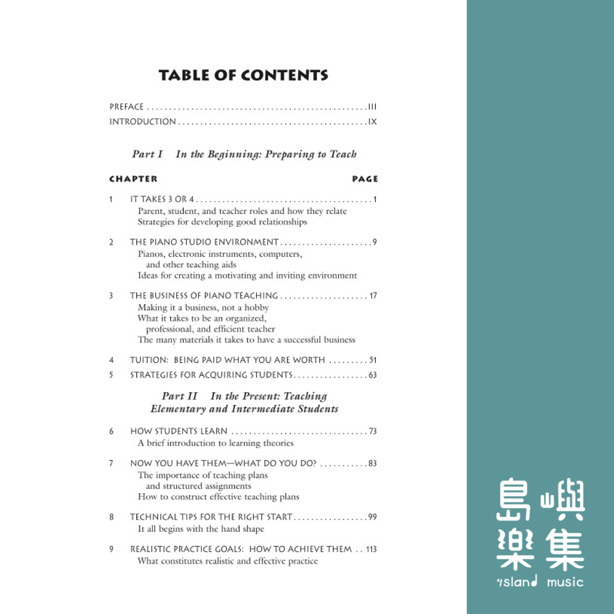 Practical Piano Pedagogy (Book & CD)