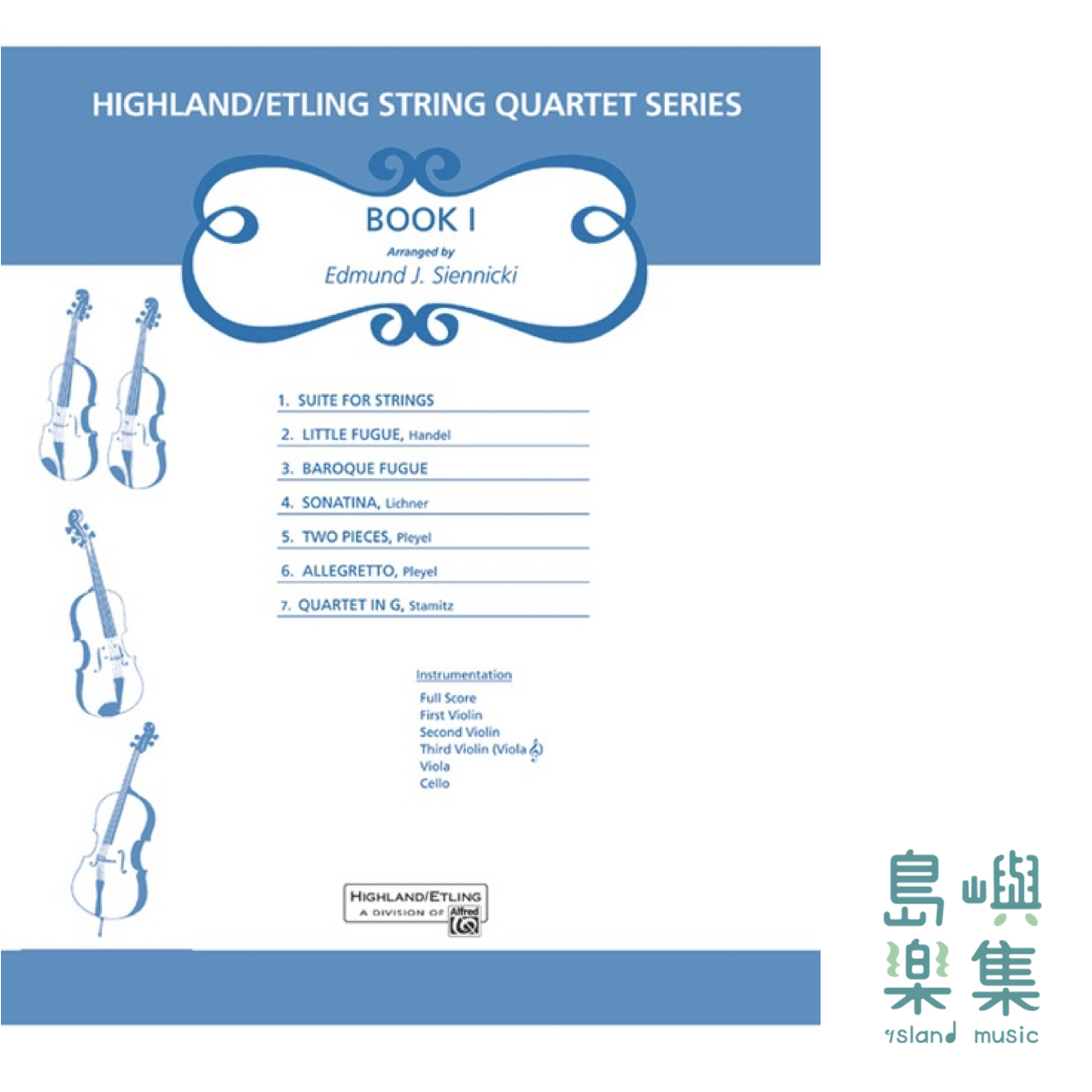 Highland/Etling String Quartet Series: Book 1