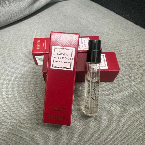 Cartier卡地亞摯吻濃香水 2ml 香水版 1套 2支