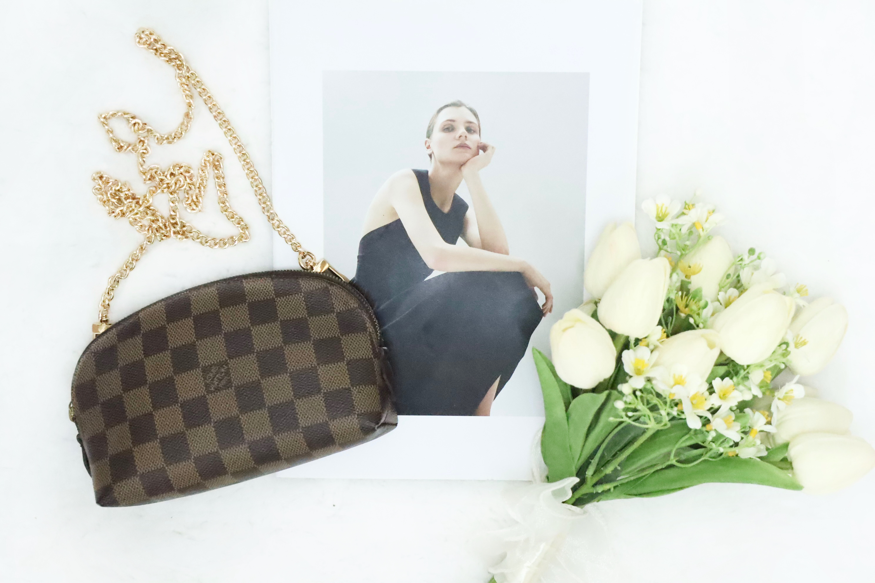 Lv啡棋盤pouch 🤎