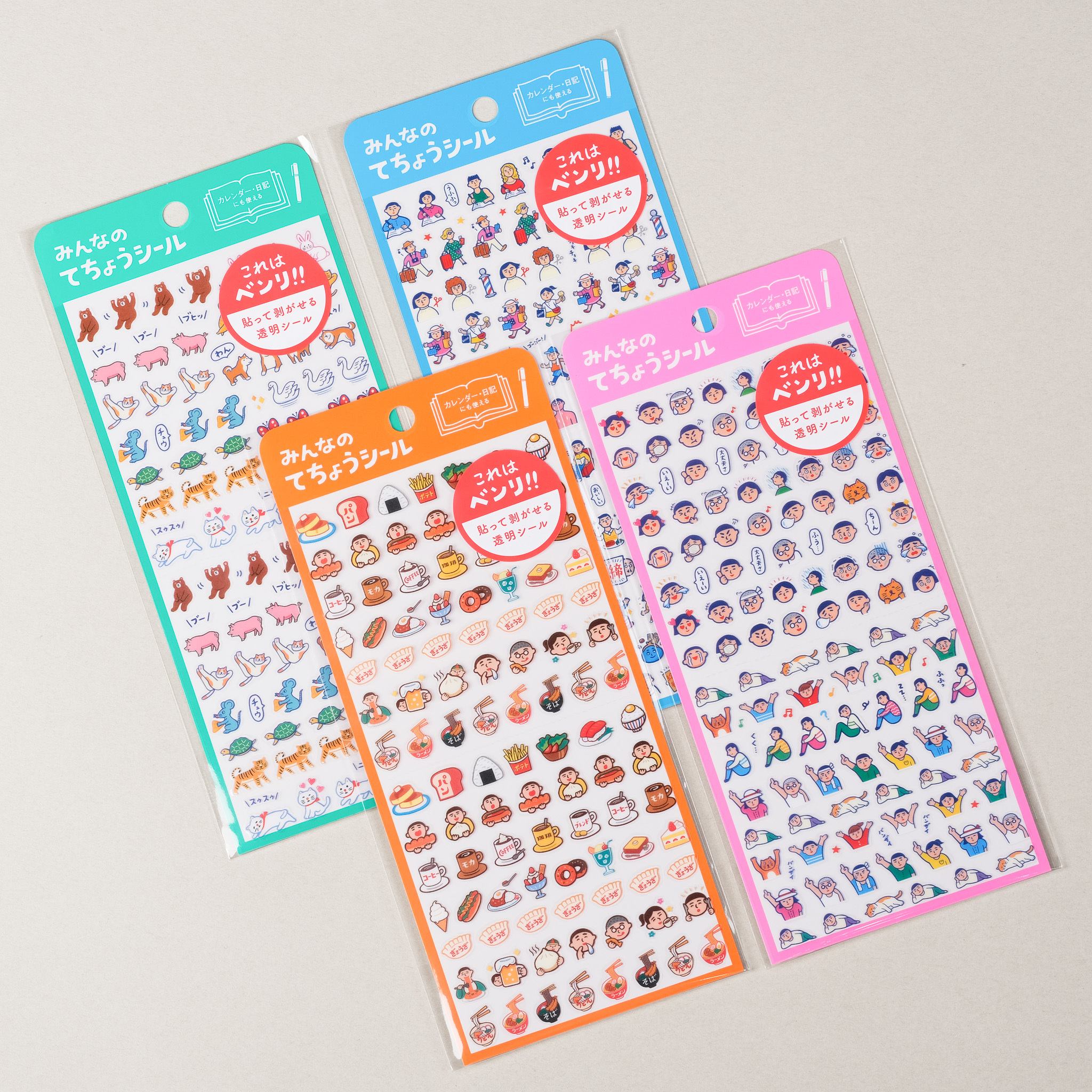 手帳透明貼紙 / HIGHTIDE / JAPAN