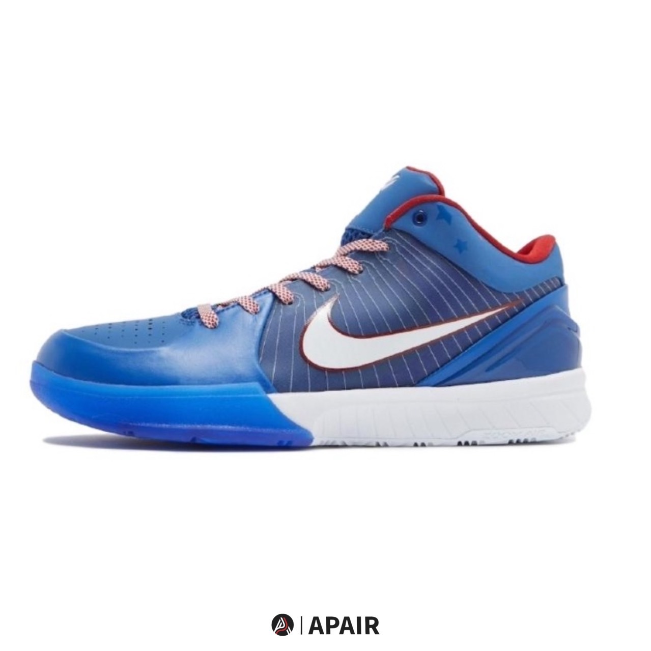 【APAIR】預購NIKE Kobe 4 Protro " PHILLY " 費城 76人 白藍紅 3M反光 科比 耐磨大底 男女同款 室外籃球鞋 FQ3545-400