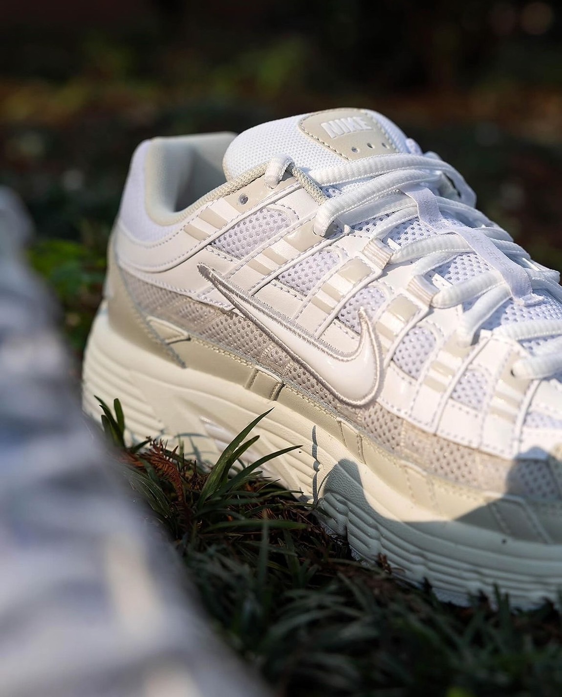 【APAIR】預購NIKE P-6000 WHITE GREY 白灰 奶白 復古 老爹鞋 休閒跑鞋 CV2209-111奶灰