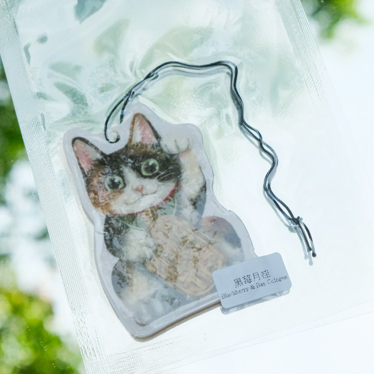 一氏夫婦 Escouple｜香氛片｜招財貓｜三花