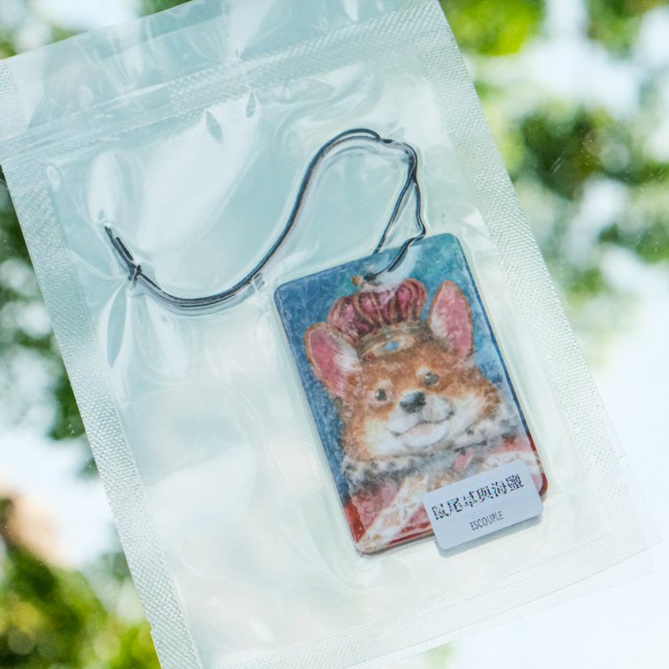 一氏夫婦 Escouple｜動物王國｜香氛片｜柯基(鼠尾草與海鹽)