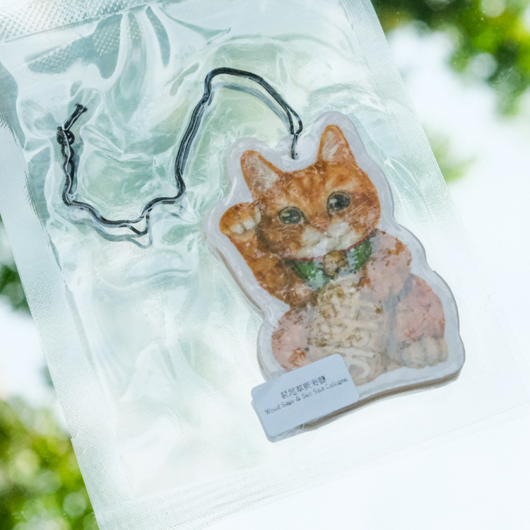 一氏夫婦 Escouple｜香氛片｜招財貓｜橘貓