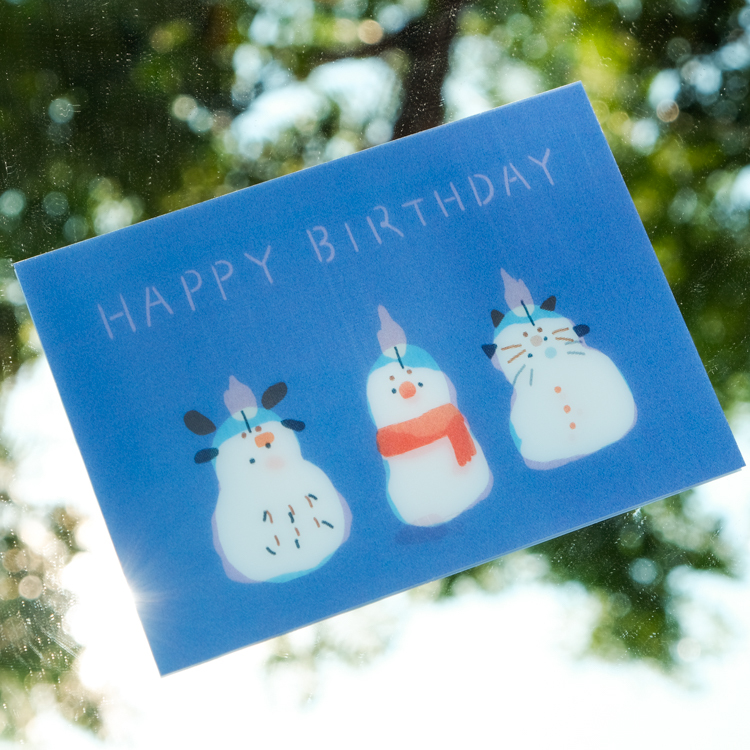 miii｜變換明信片｜HAPPY BIRTHDAY｜蠟燭