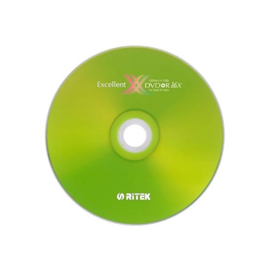 錸德A級 RiTEK X系列(二代)DVD+R 16X 50片