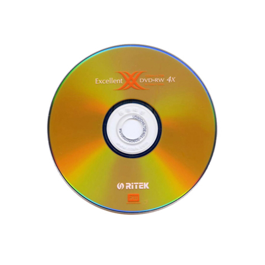 錸德科技 Ritek 4X DVD+RW 4.7GB 120Min 10片