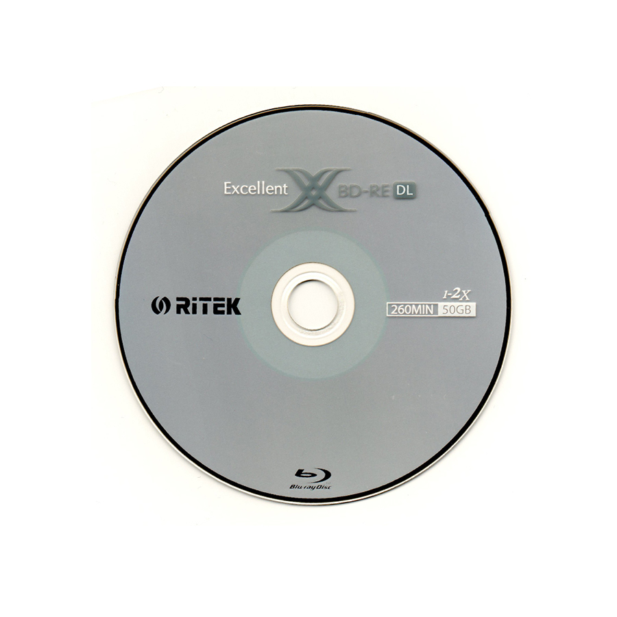 錸德 RITEK BD-RE DL 2X 10片桶裝