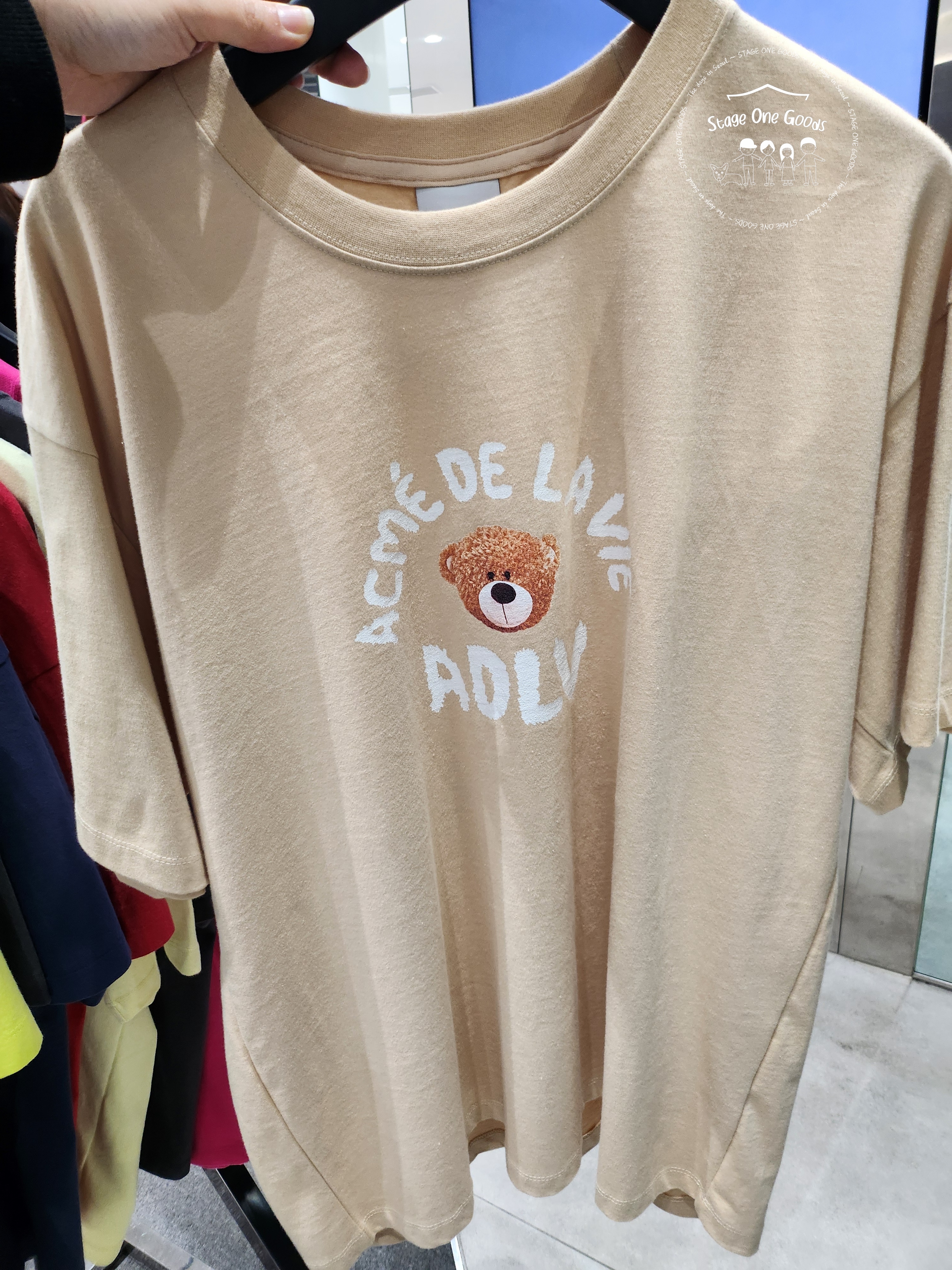[ADLV] BEAR DOLL LINE ARCHIVE SHORT SLEEVE T-SHIRT /追跡付 ADLV ♥ BEAR DOLL LINE ARCHIVE SHORT SLEEVE T-SHIRT acmé de