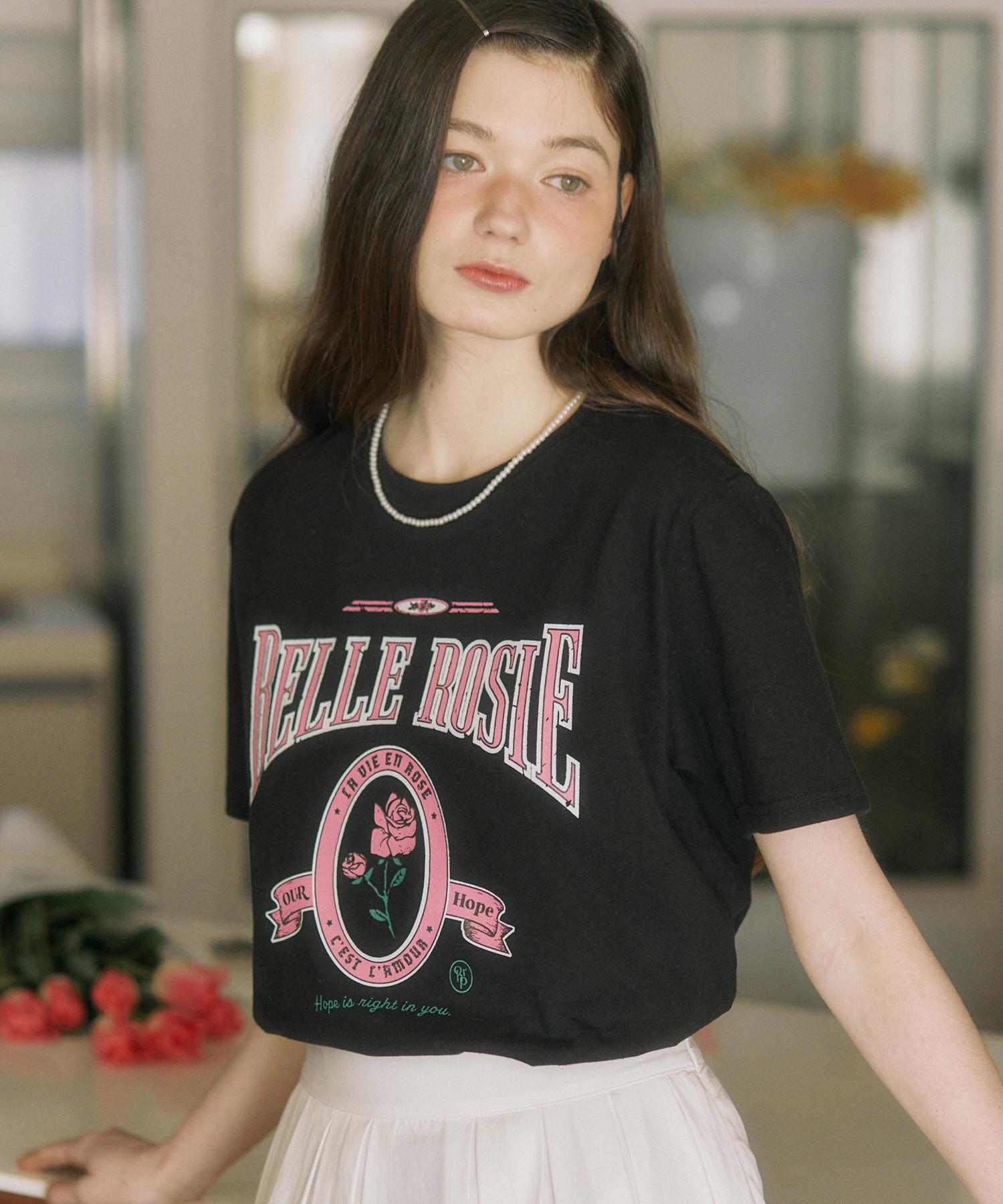 KR OURHOPE Belle Rose T-shirt