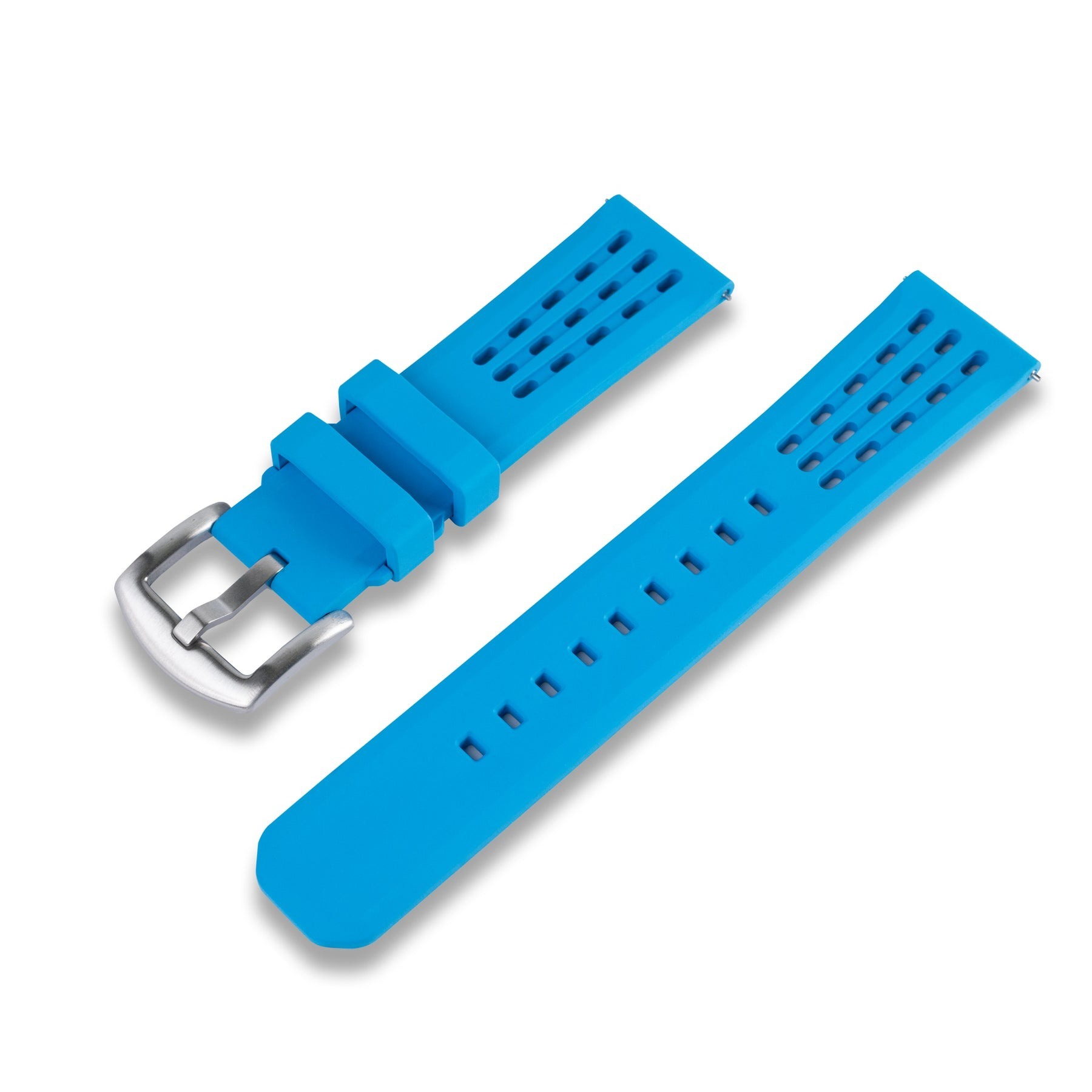 Straight End Diver FKM Rubber Strap (UX09)