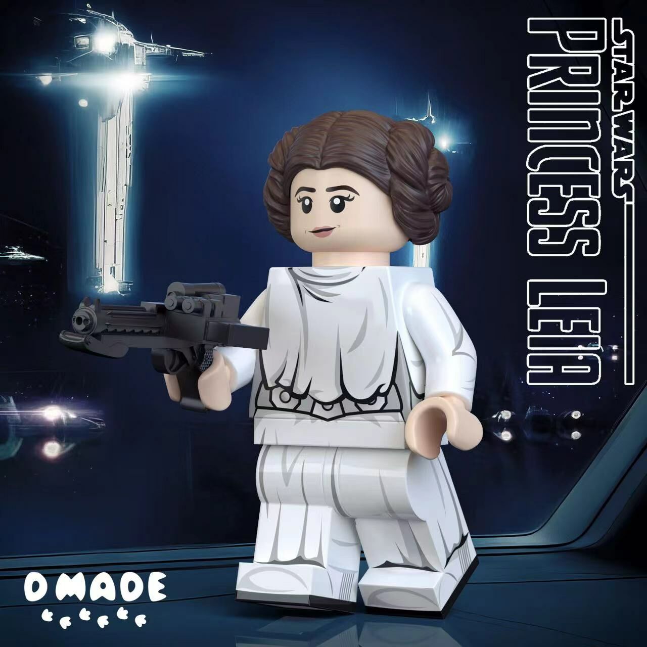 [D Made][In Stock] Star Wars - Leia [UVprinted]