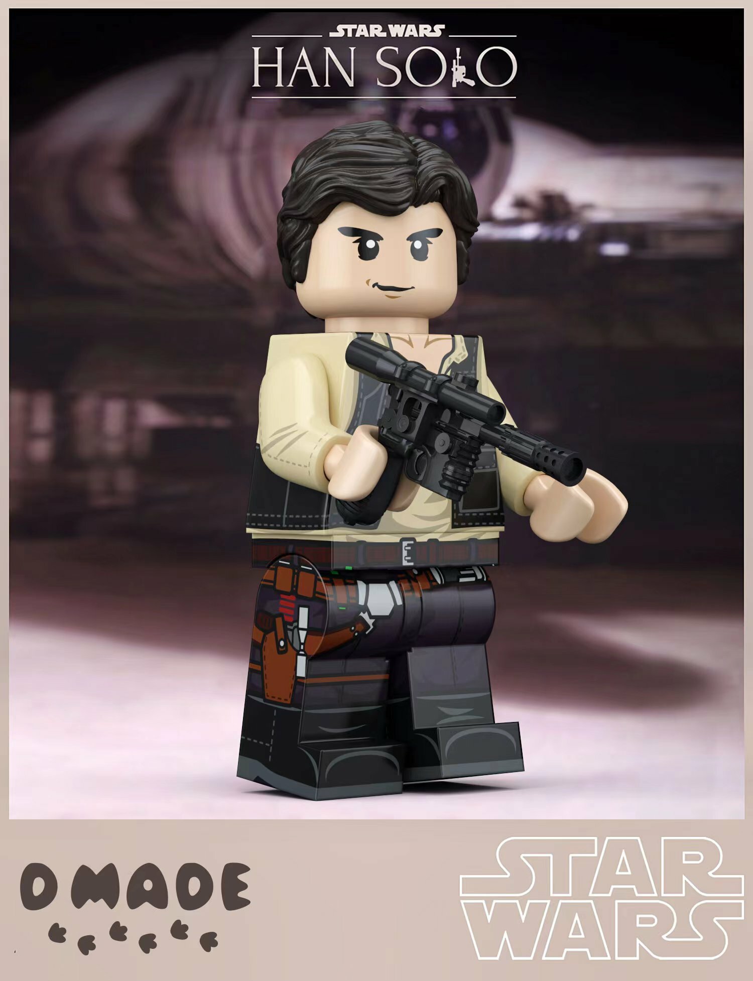 [D Made][Preorder] Star Wars - Han Solo [PADprinted]