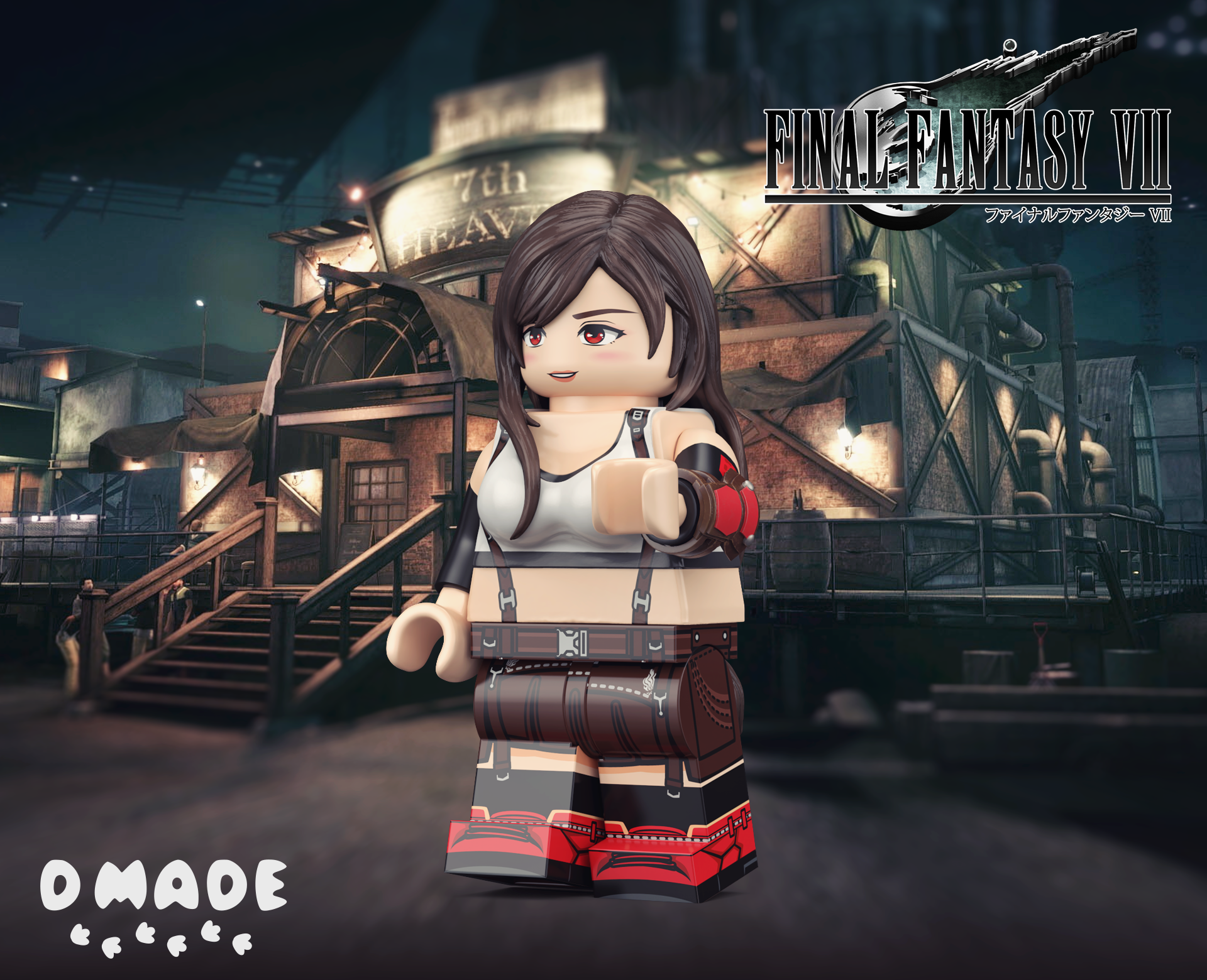[D Made][Preorder] Final fantasy - Tifa Lockhart [UVprinted]