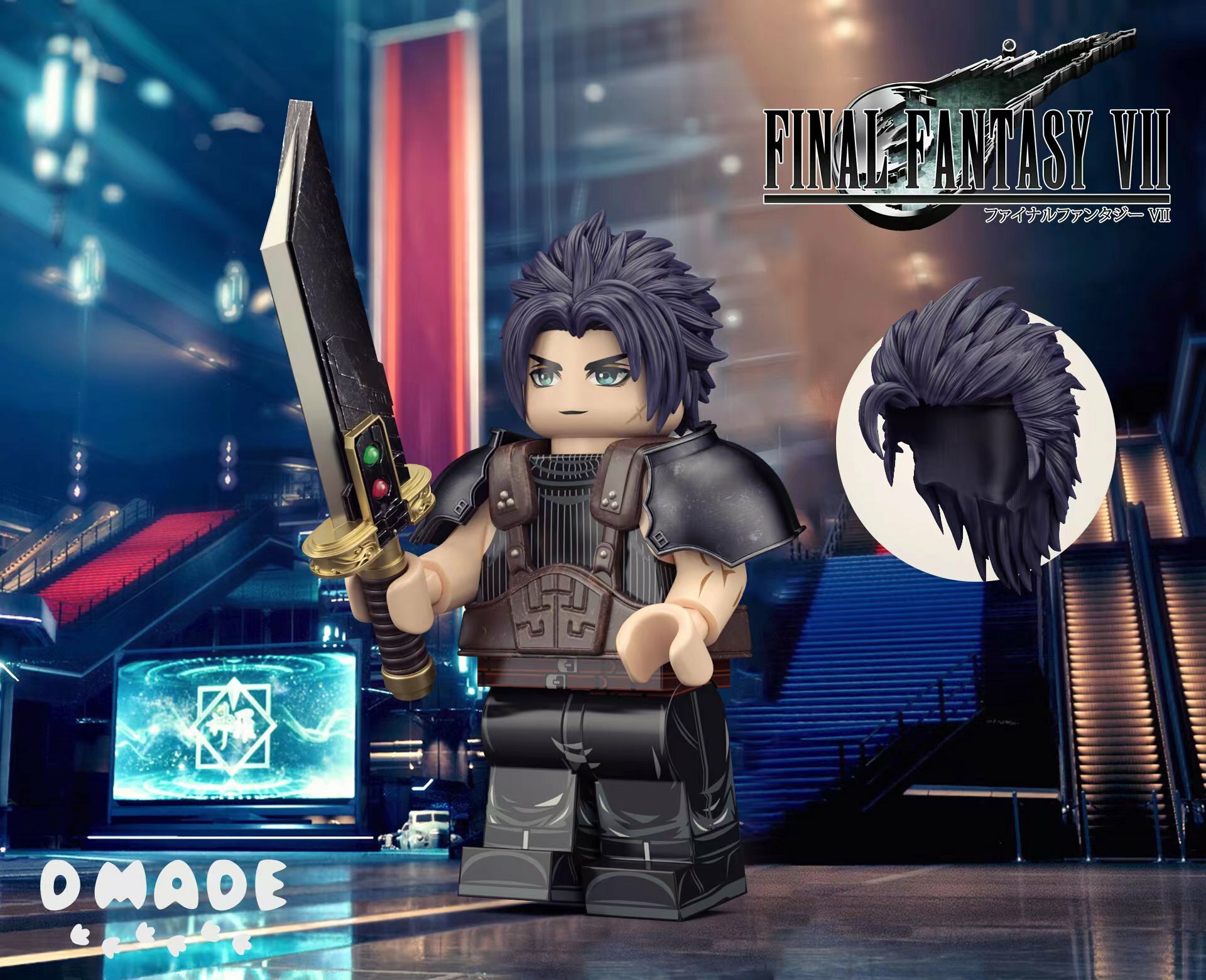 [D Made][Preorder] Final fantasy - Zack Fair [UVprinted]