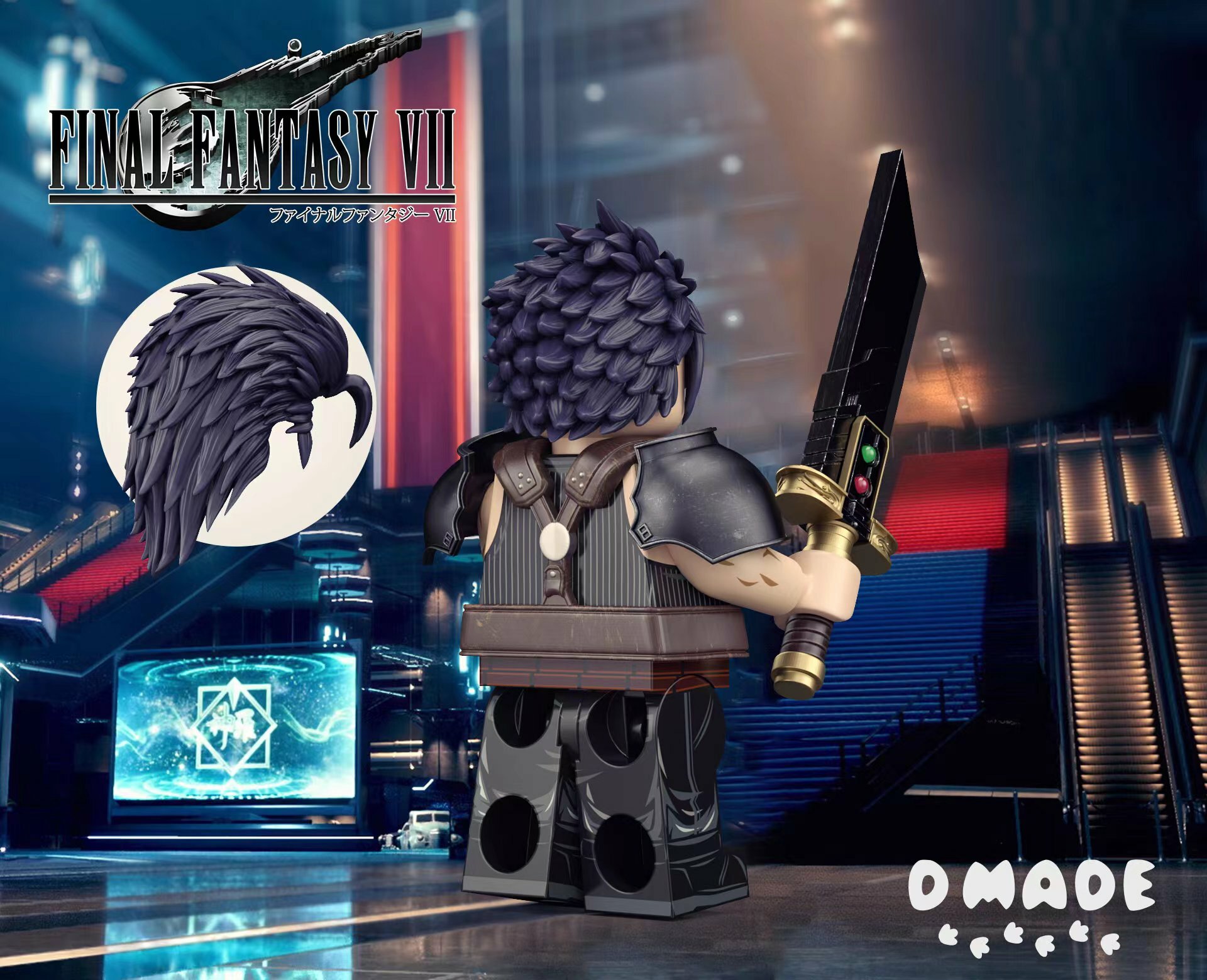 [D Made][Preorder] Final fantasy - Zack Fair [UVprinted]