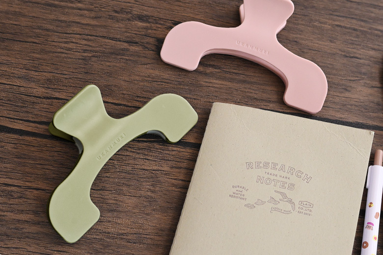 sun-star Ukanmuri Clip 全攤平書夾：2024日本文具大賞