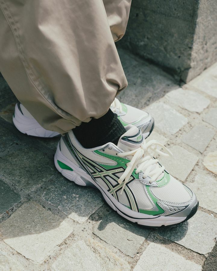 Asics GT-2160 日本限定 Y2K風 白銀 幸運綠 復古 運動鞋 1203A320-102