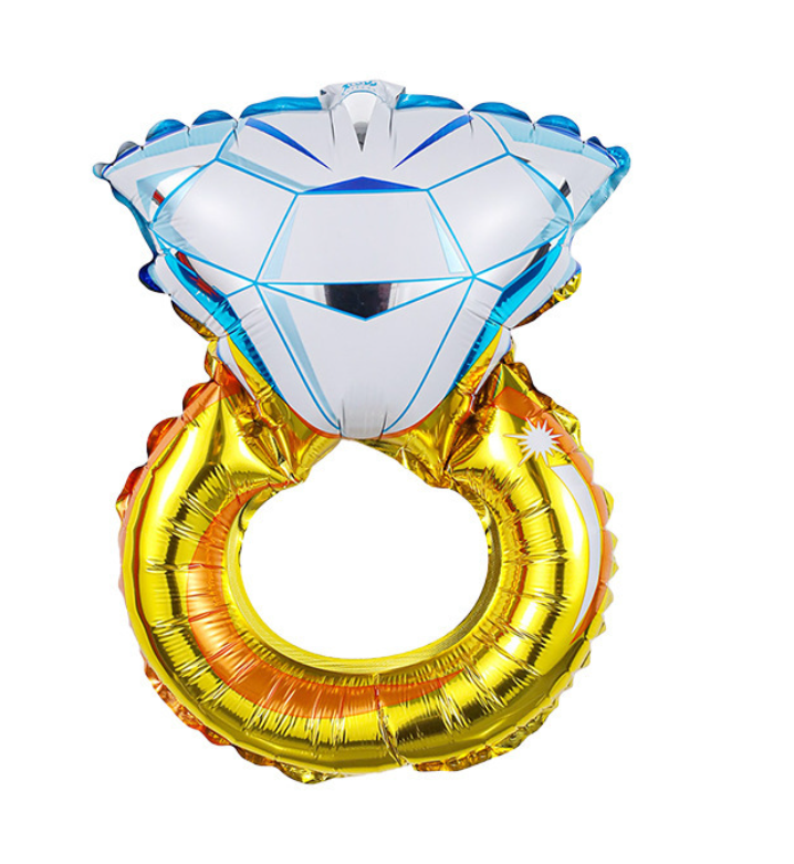 戒指花朵气球 教师节母亲节礼物