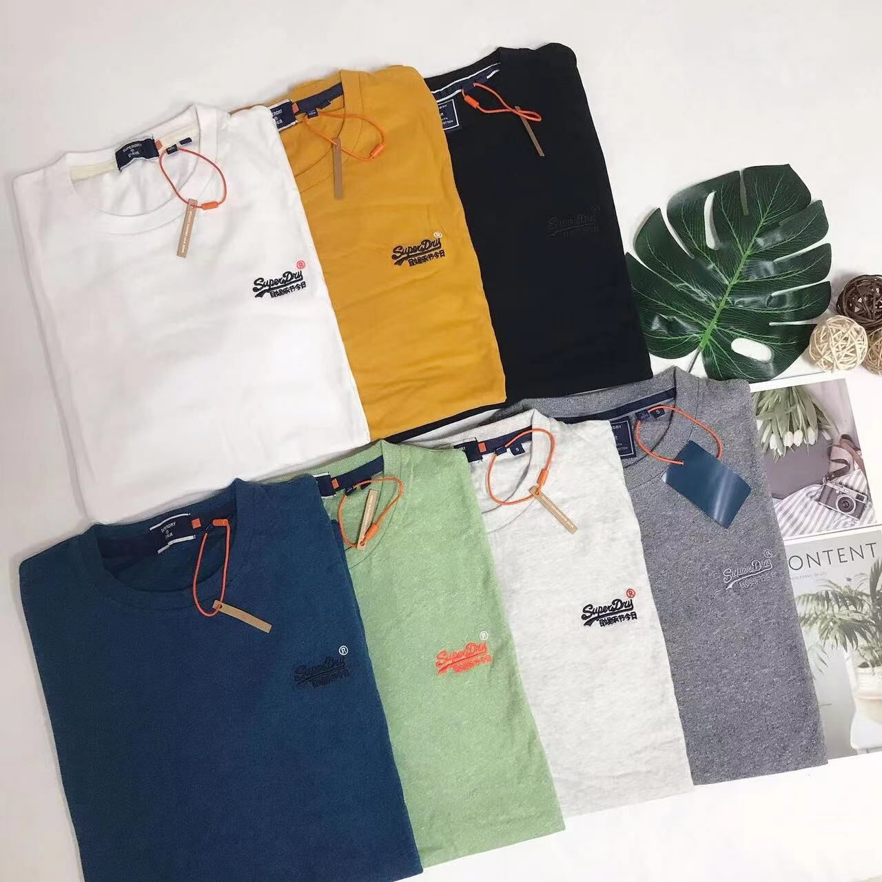 SUPERDRY SMALL LOGO TEE 刺繡字