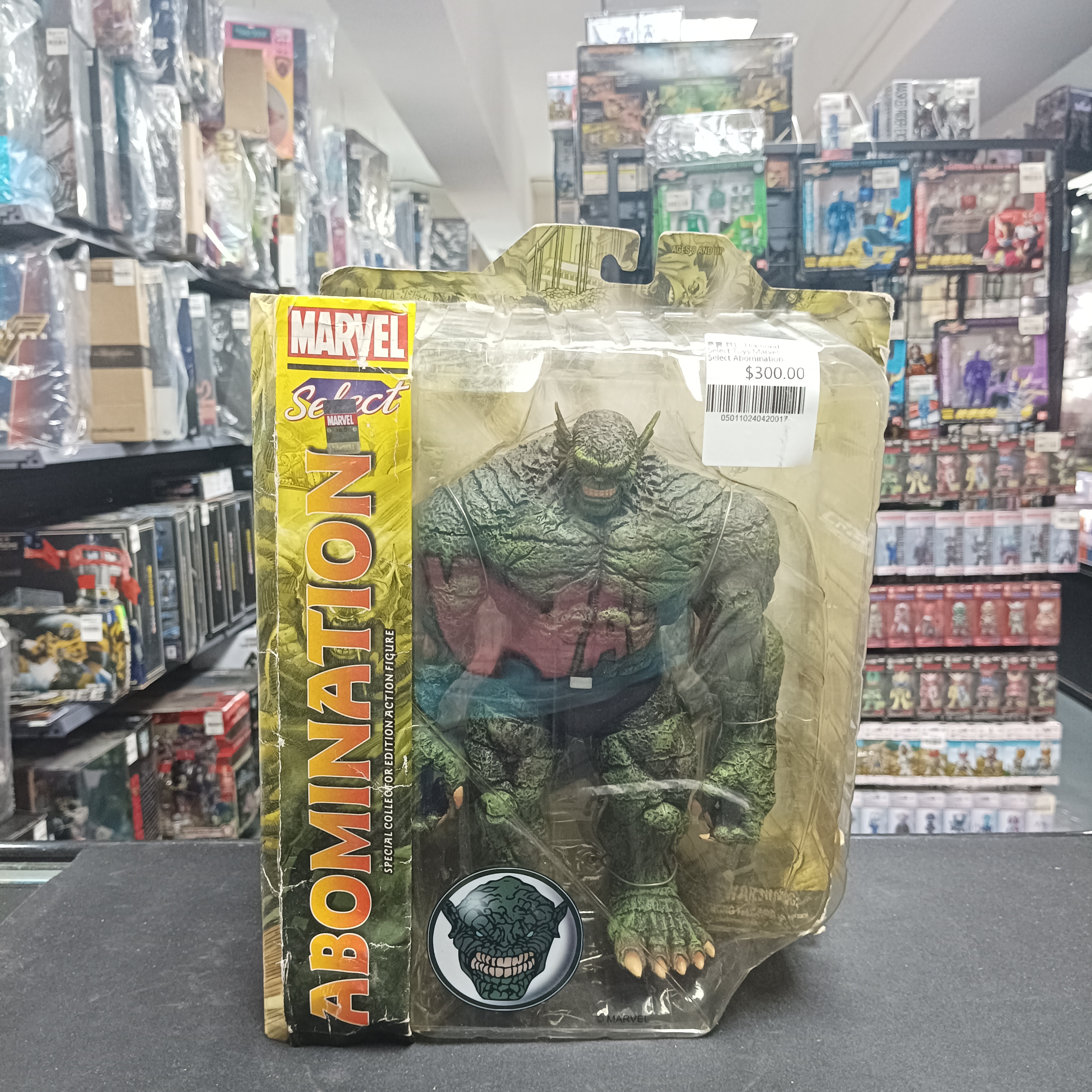 寄賣 其它-Diamond Select Toys Marvel Select: Abomination