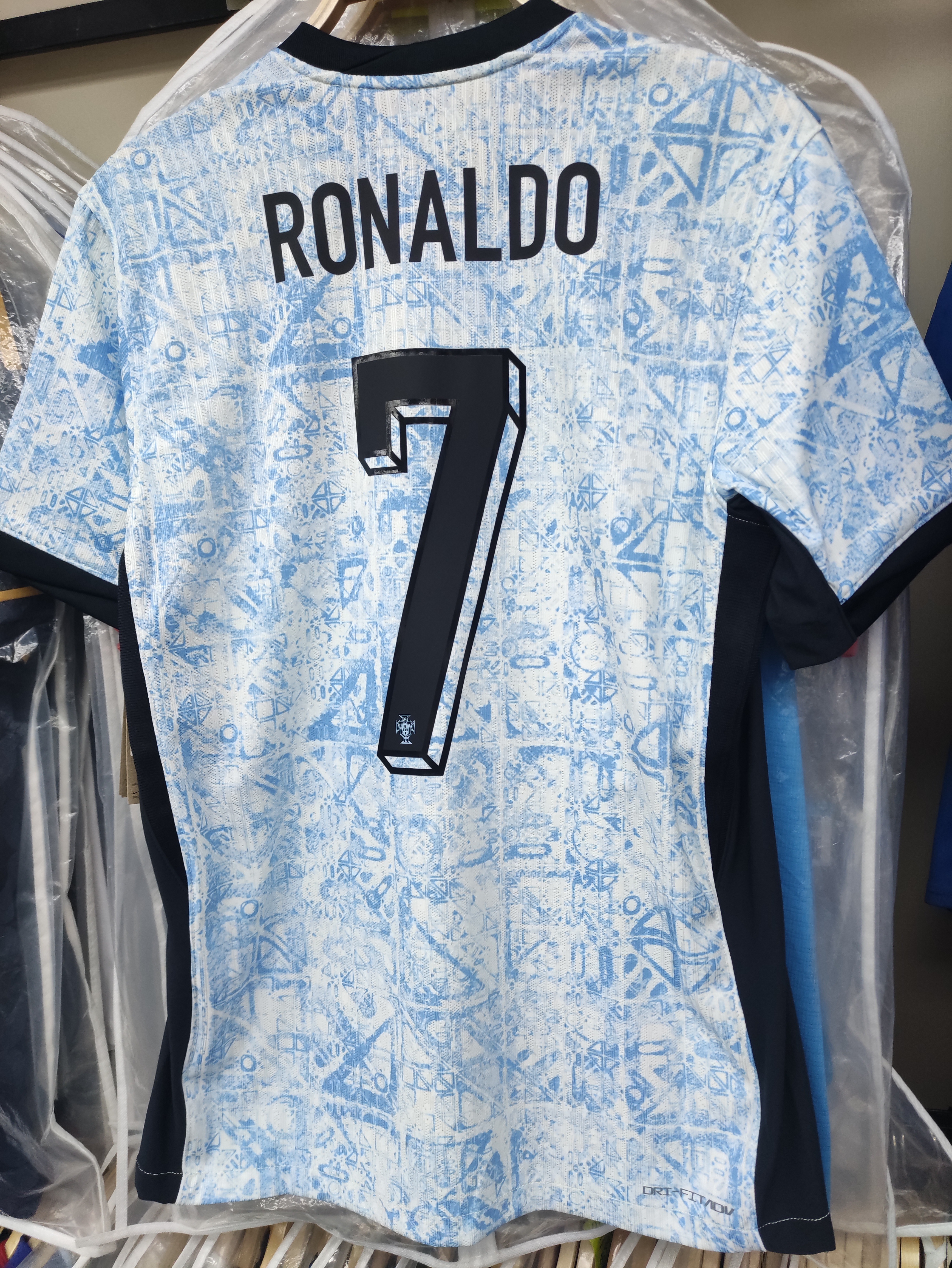 2024葡萄牙國家隊C朗拿度作客球員版球衣