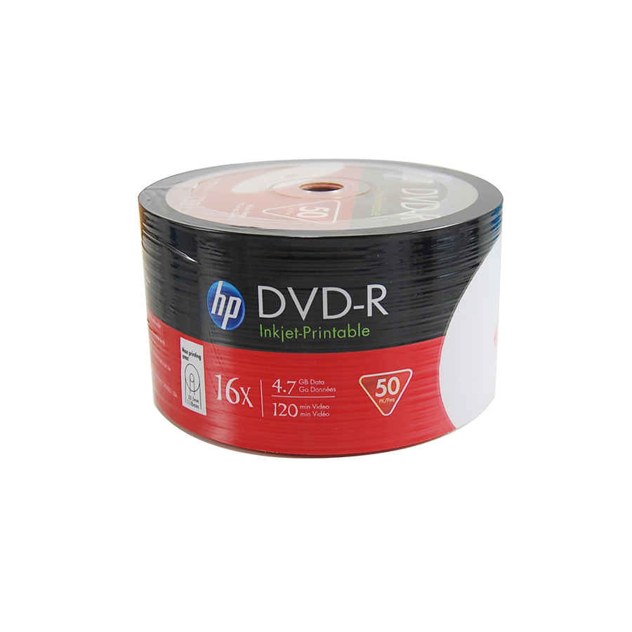 HP A級 DVD-R 16X霧面可印