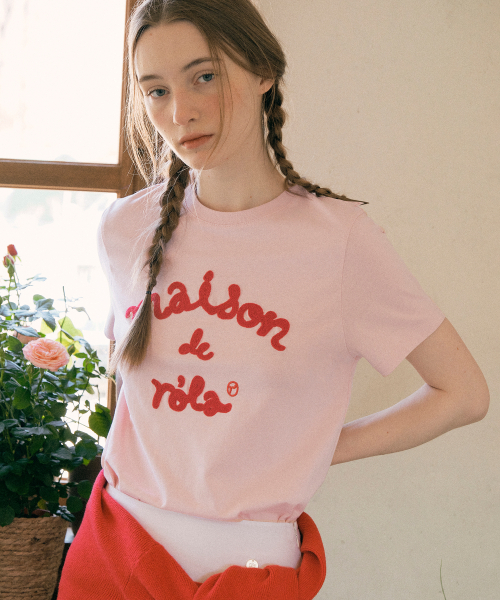 KR ROLA MAISON DE ROLA EMBROIDERY T-SHIRT