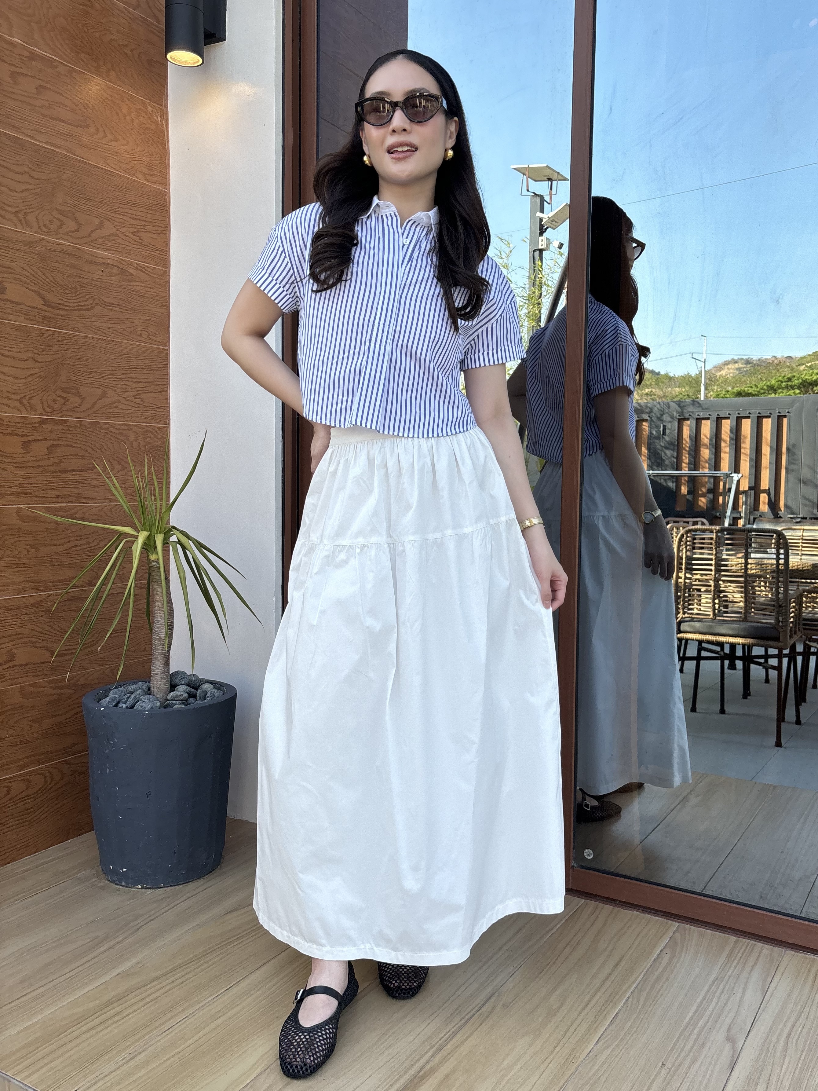Aelia Poplin Skirt