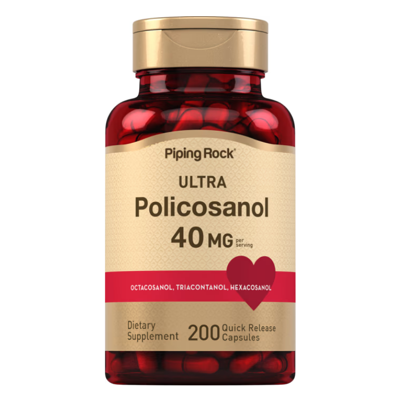 【Piping Rock】現貨 甘蔗原素 Policosanol 40 mg 200 顆
