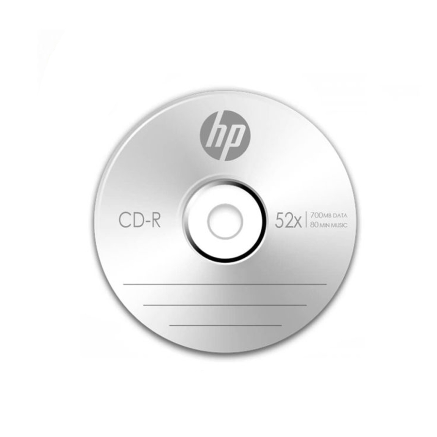 HP CD-R 52X 白金片 50片 空白光碟片 光碟 CD 空白光碟片