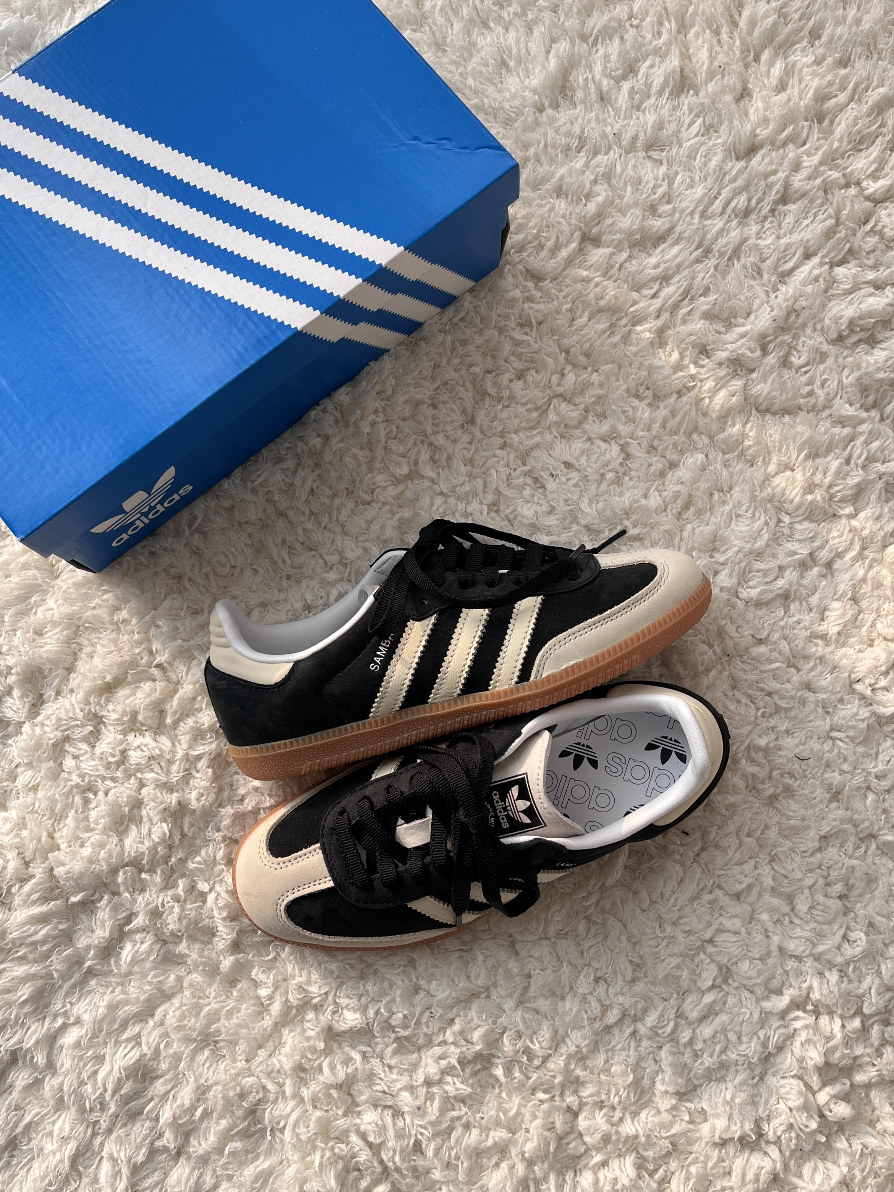 Adidas Originals Samba 黑芝麻 奶油 焦糖底 女款 IE5836