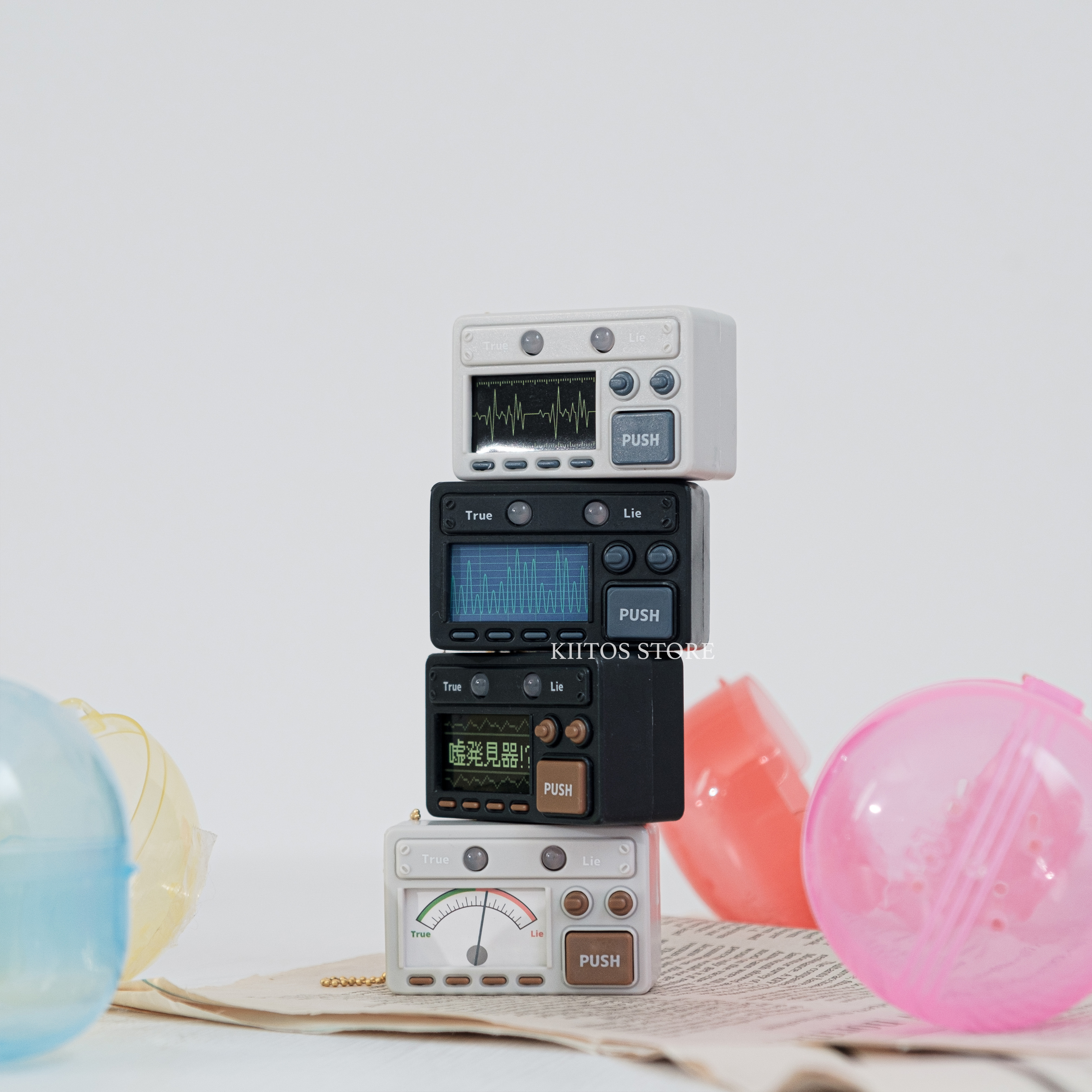 現貨 日本 YELL 轉蛋 扭蛋 測謊 機器 謊言偵測機模型 不挑款 隨機