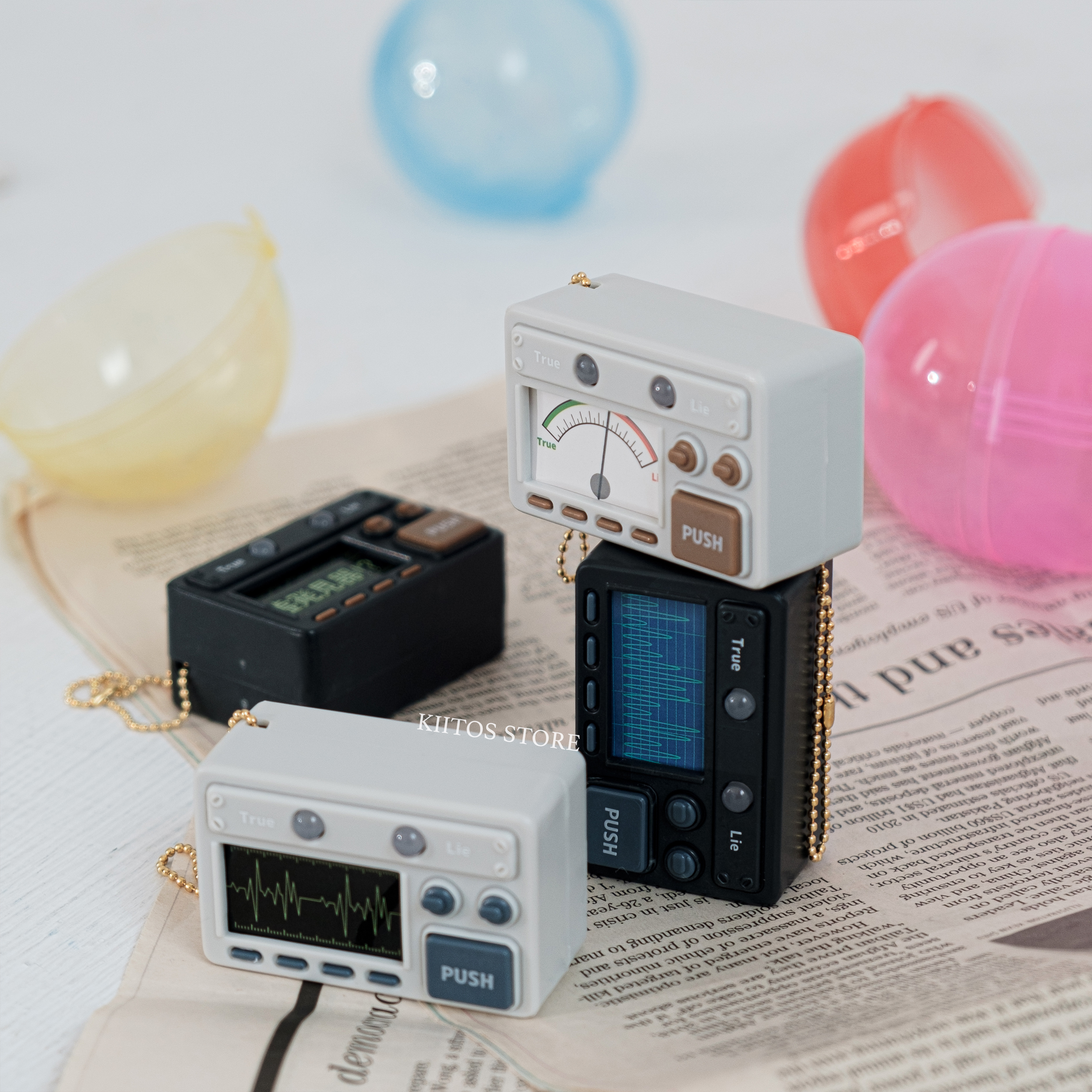 現貨 日本 YELL 轉蛋 扭蛋 測謊 機器 謊言偵測機模型 不挑款 隨機