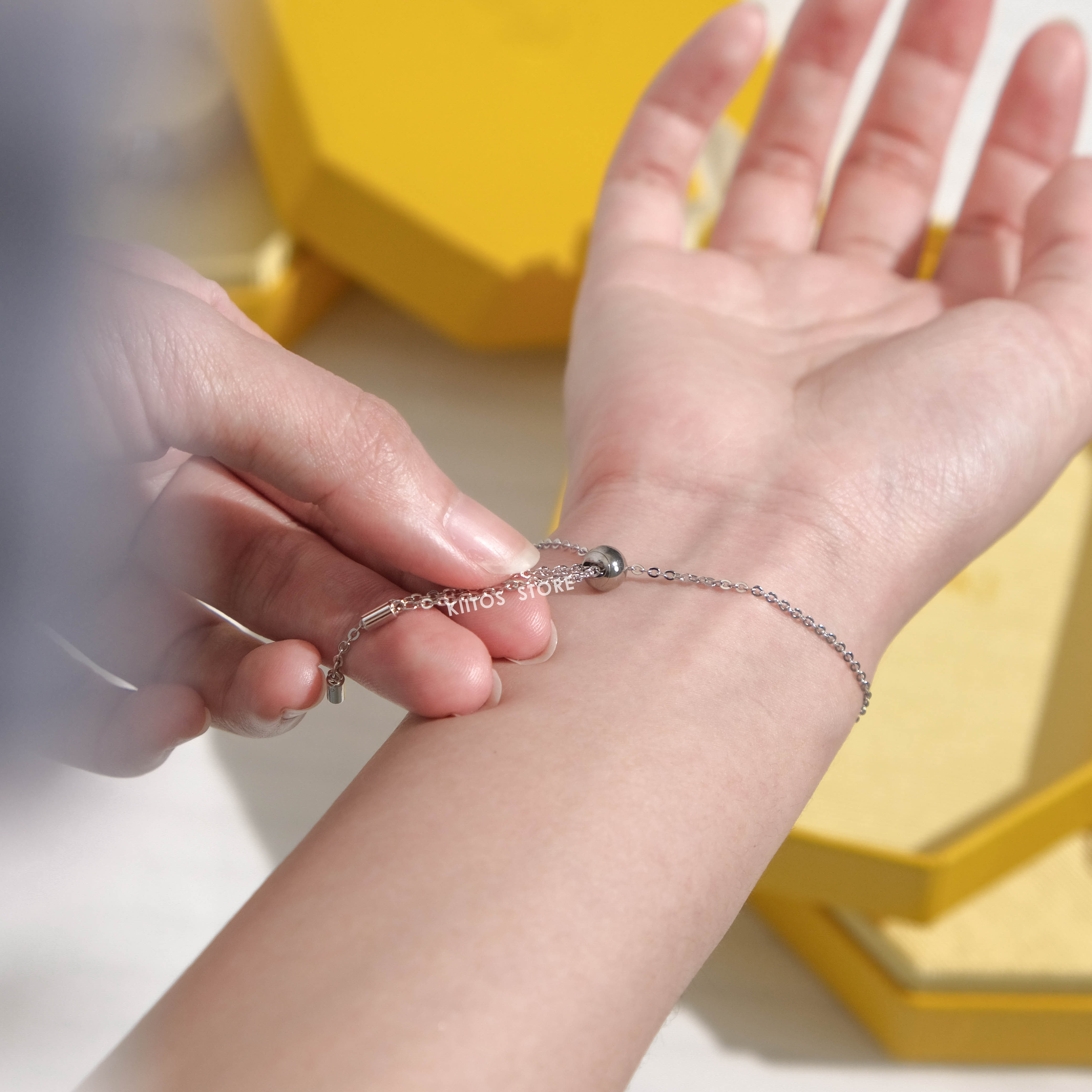 【現貨】Swarovski Signum 施華洛世奇手鏈 天鵝 白色 鍍白金色