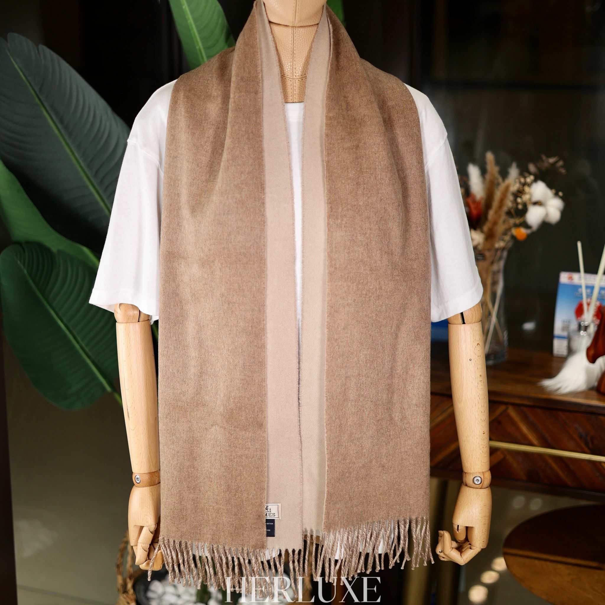 Unie brodee muffler 40x160cm 大地色