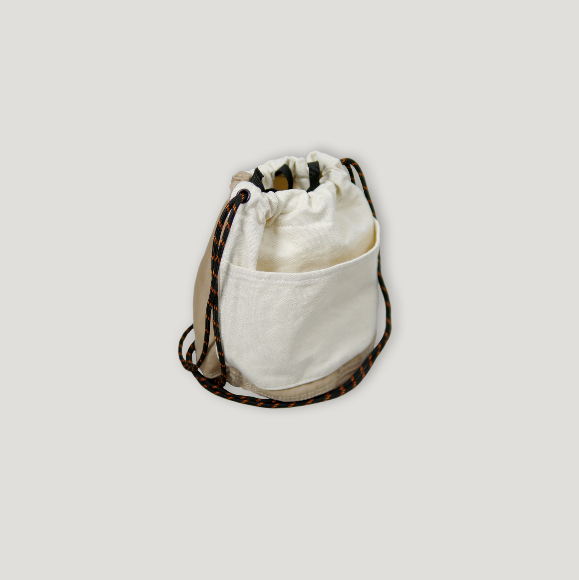 UNIVERSAL OVERALL 2 Material Switching Drawstring ╭ 3色 ╮