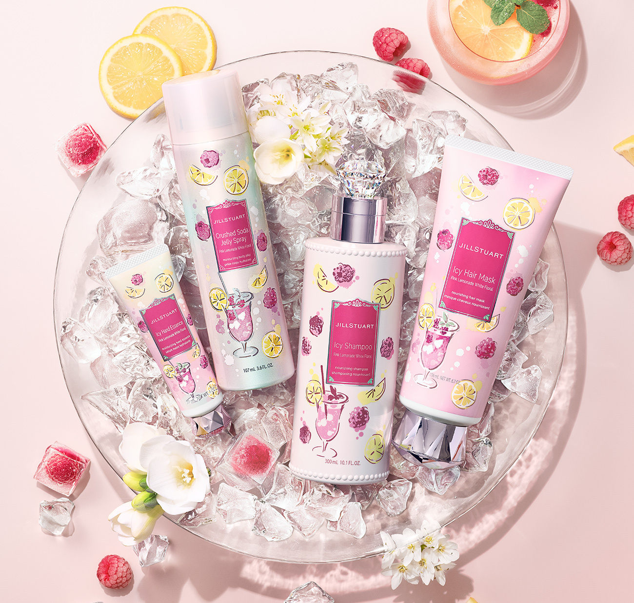 [限定] JILL STUART Pink Lemonade White Floral Body & Hair Care
