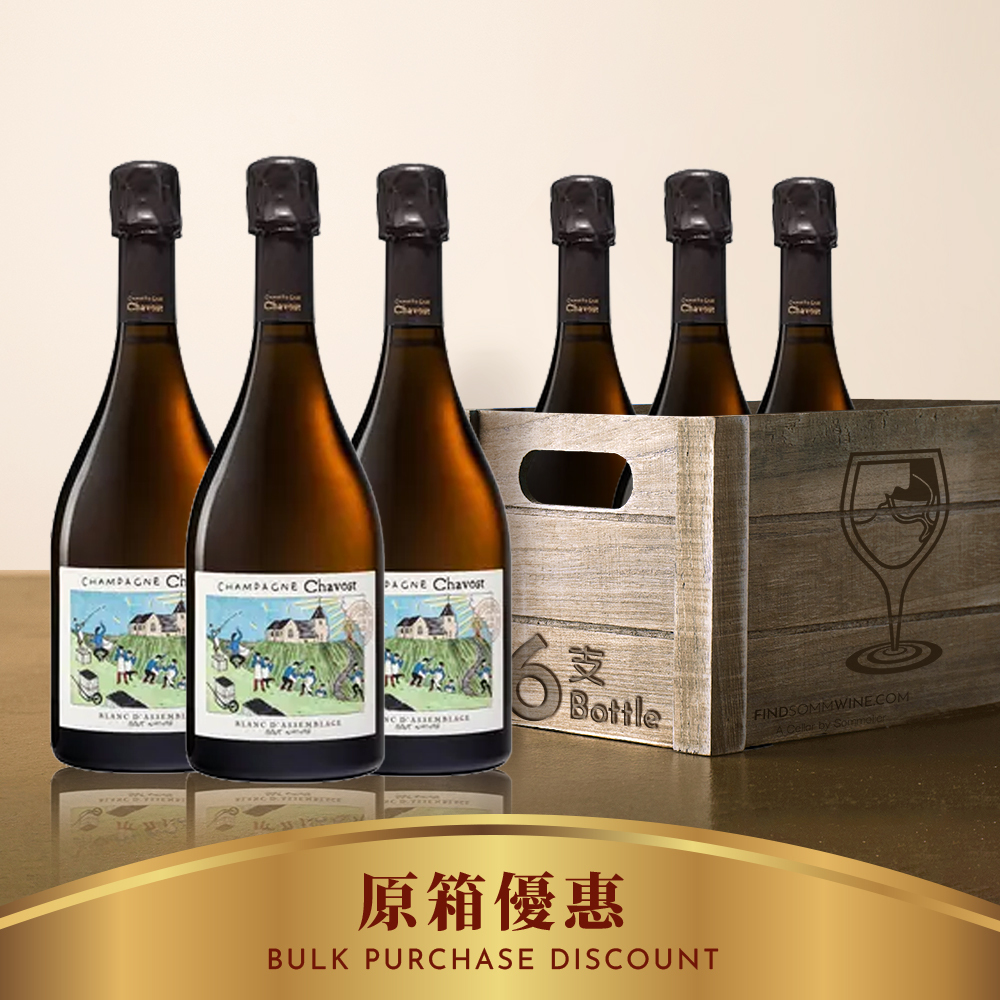 Chavost Blanc d' Assemblage Brut Nature N.V - 6支裝優惠