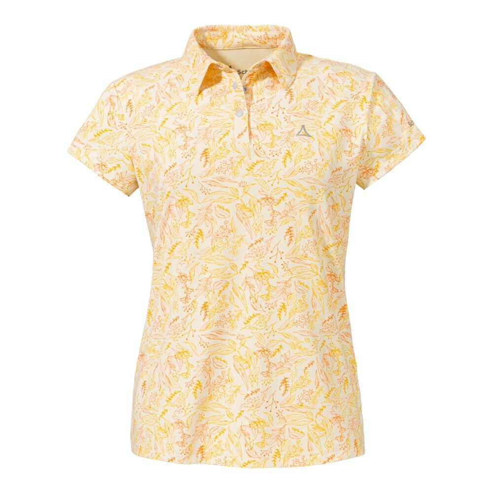 【Schoffel】女排汗快乾彈性POLO上衣 / 24SL20-13527-[玫瑰粉、花漾白、黃]